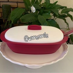 Tupperware Legacy Essentials Oval Rice Server Bowl